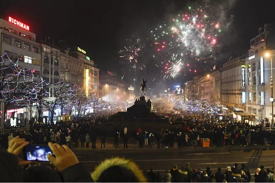 На Новый год Прага ожидает наплыва около 100 000 туристов