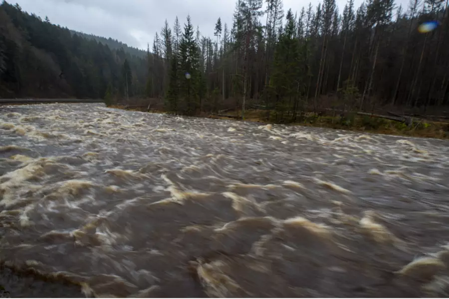 Из-за сильных дождей на севере Чехии объявлен 3-й уровень паводка в реках