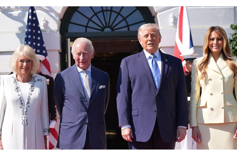 Король Карл III встретился с Трампом на фоне кризиса между Лондоном и Вашингтоном