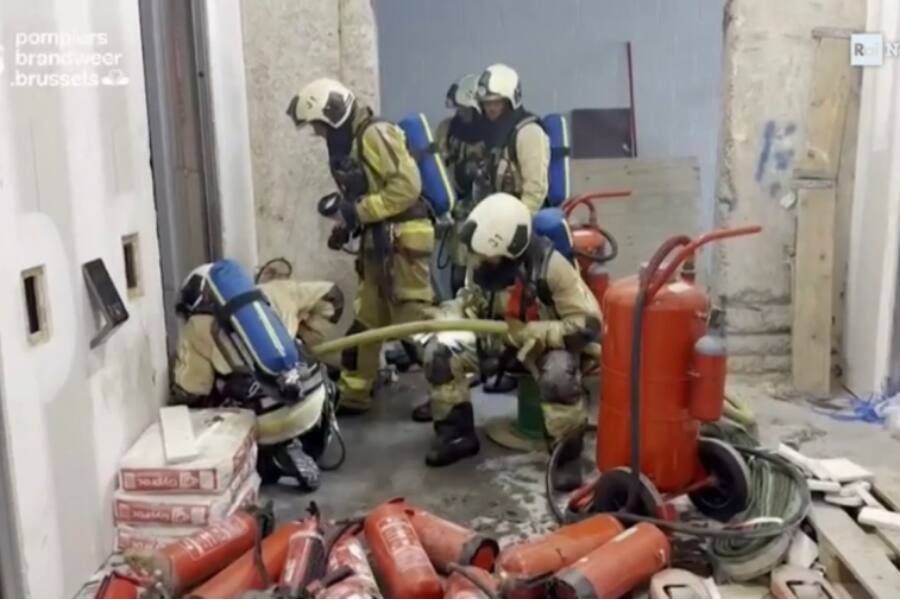 Пожар в центре Брюсселя унёс жизни не менее шести человек