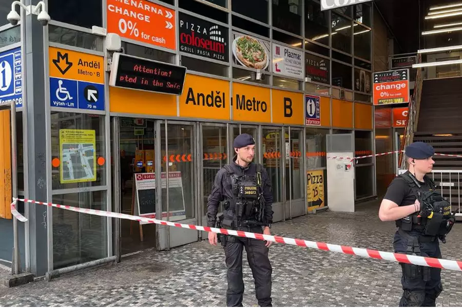 В Праге на линии метро В погибла женщина, упав на рельсы