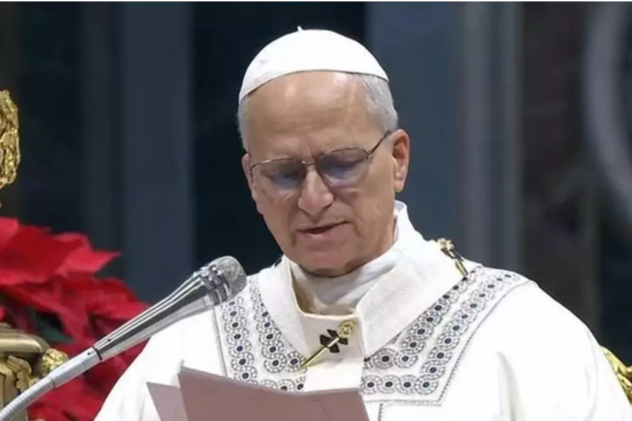 1 января 2026 года: Папа Лев XIV возглавил мессу в праздник Марии, Пресвятой Матери Бога