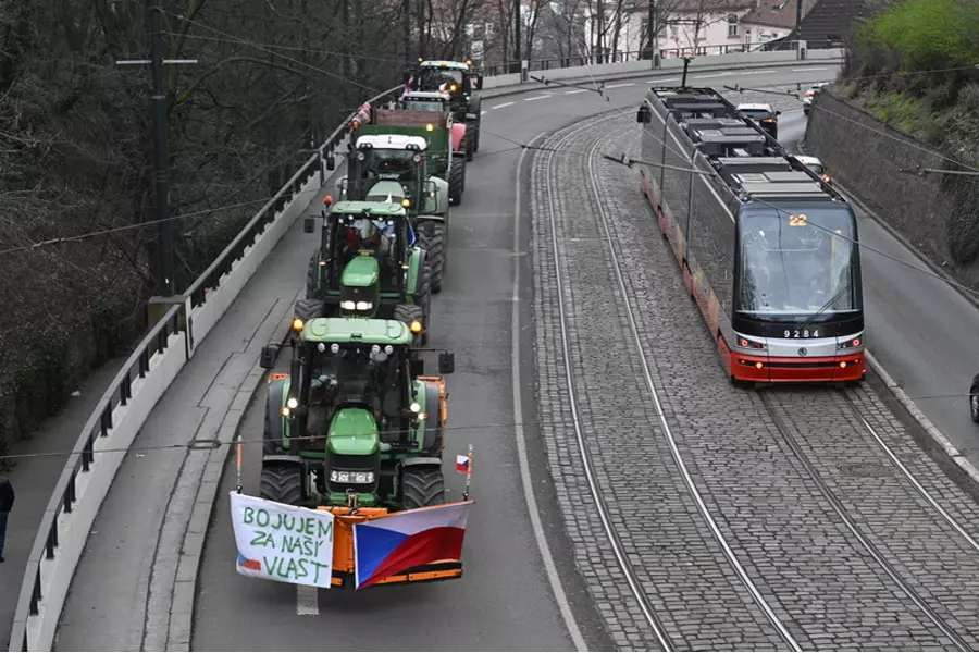 Очередной протест фермеров пройдет в Праге 22 мая