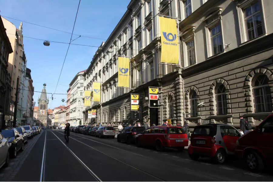 Здание, где находится главная Почта Чехии, будет продано