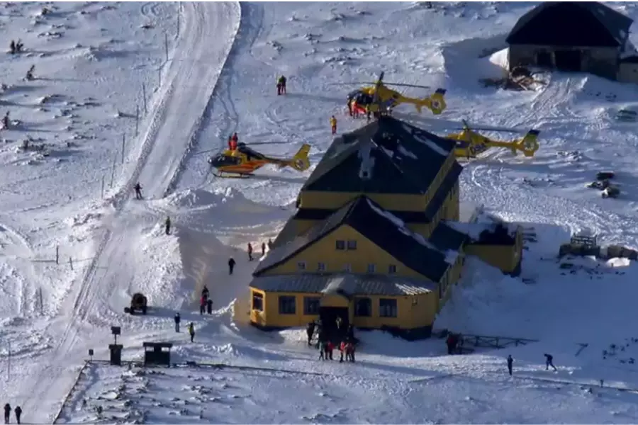 На горе Снежка насмерть разбились два туриста из Польши