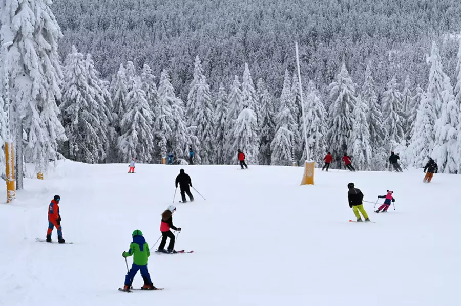 В Карловарском крае в горах начался лыжный сезон