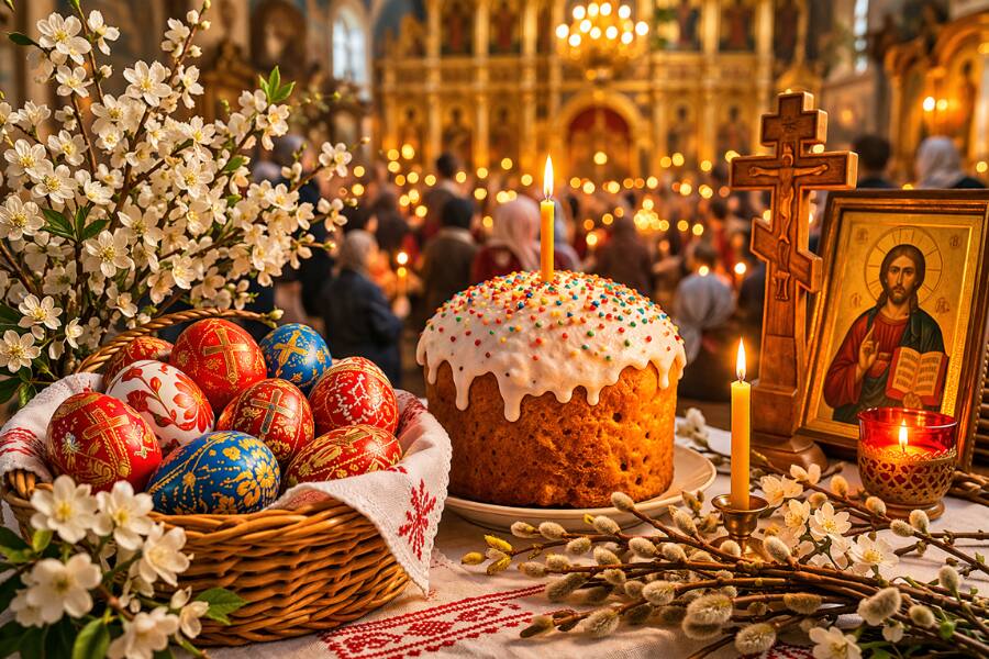 Православные христиане по всему миру отмечают Пасху