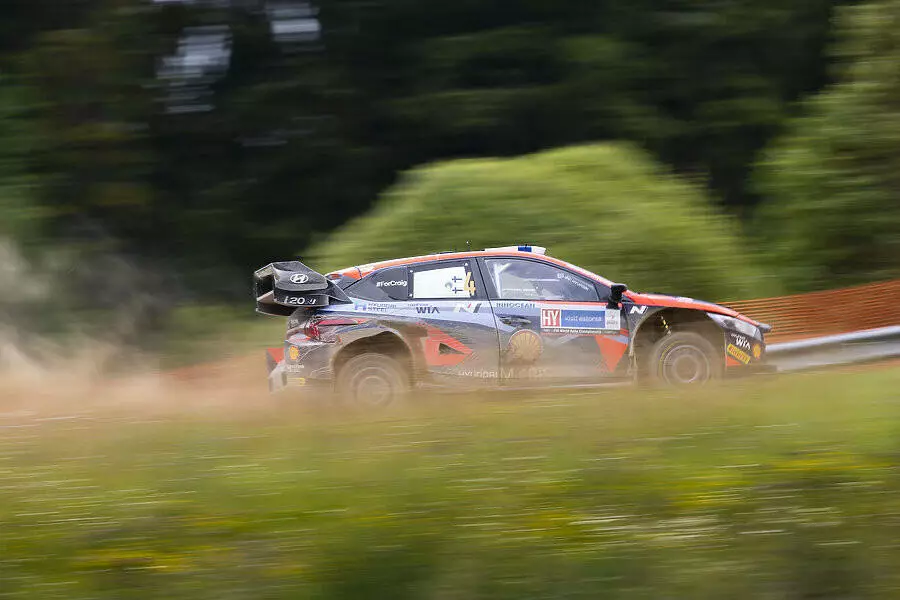 Мировой чемпионат по ралли WRC сегодня проходит в Чехии