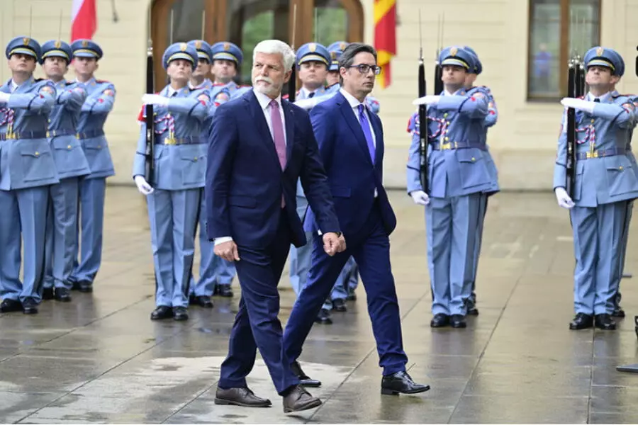 Сегодня президент Северной Македонии Пендаровский посещает Чехию с официальным визитом
