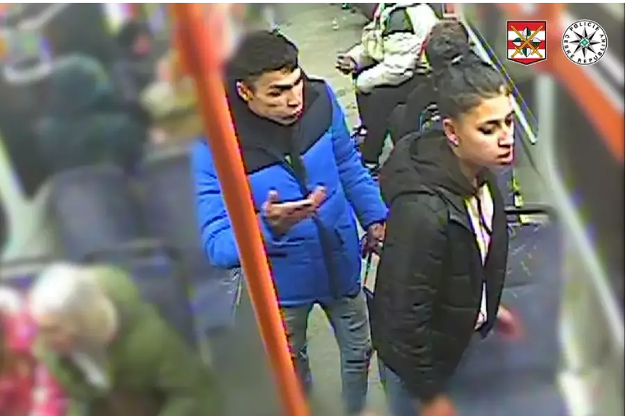 Полиция Брно ищет молодую пару, избившую женщину на трамвайной остановке