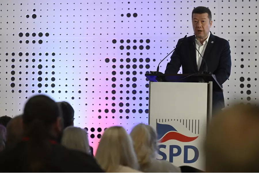 Томио Окамура переизбрался главой движения SPD