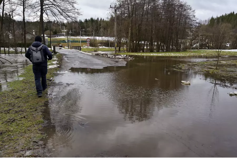 Метеорологи: уровень воды в реках Чехии продолжит повышаться