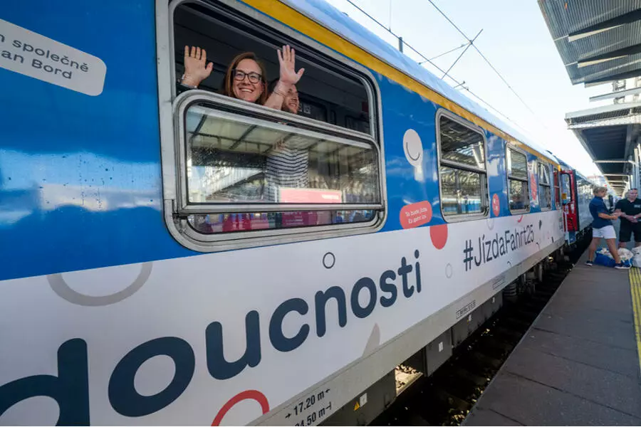 Чешско-немецкий фонд будущего отметил свое 25-летие поездкой на поезде в Берлин