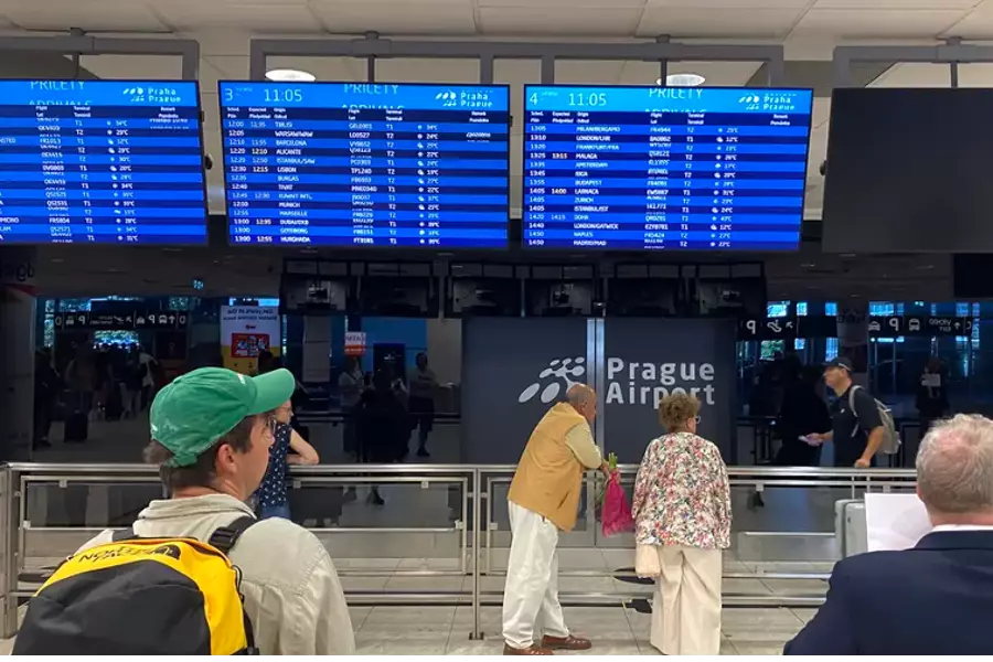 Ситуация с оформлением багажа стабилизировалась, сообщили в аэропорту Праги