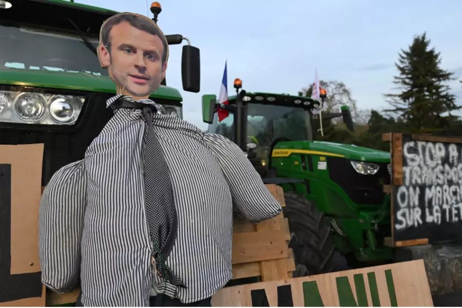 Под Парижем уже арестовали 79 протестующих фермеров