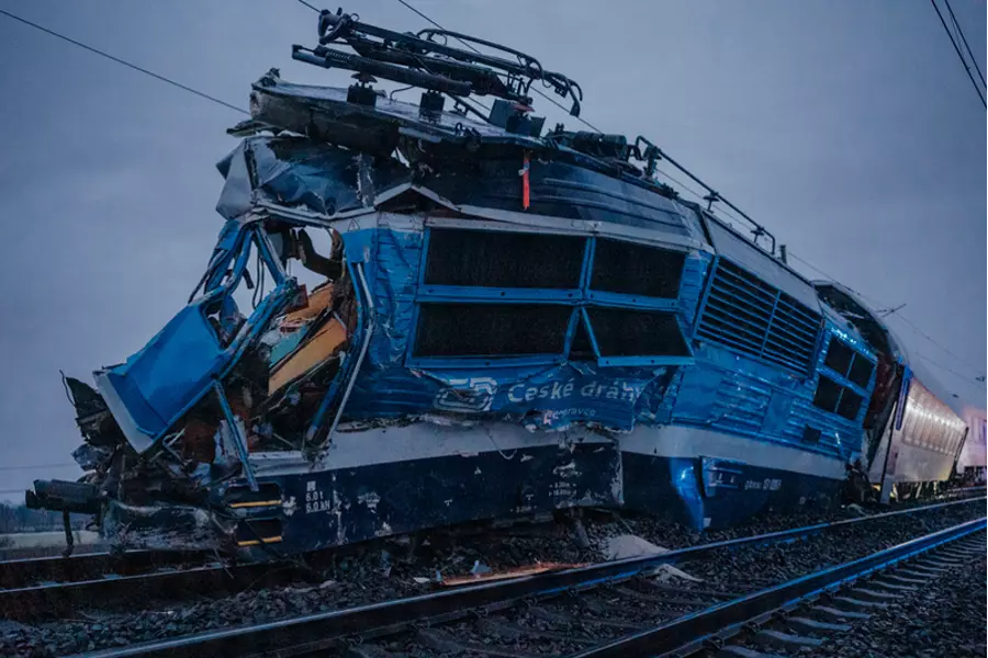 Число аварий на железнодорожных переездах Чехии в январе выросло почти в 2 раза