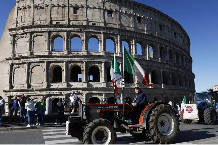 В Италии фермеры направили письмо Еврокомиссии с протестом против ее действий