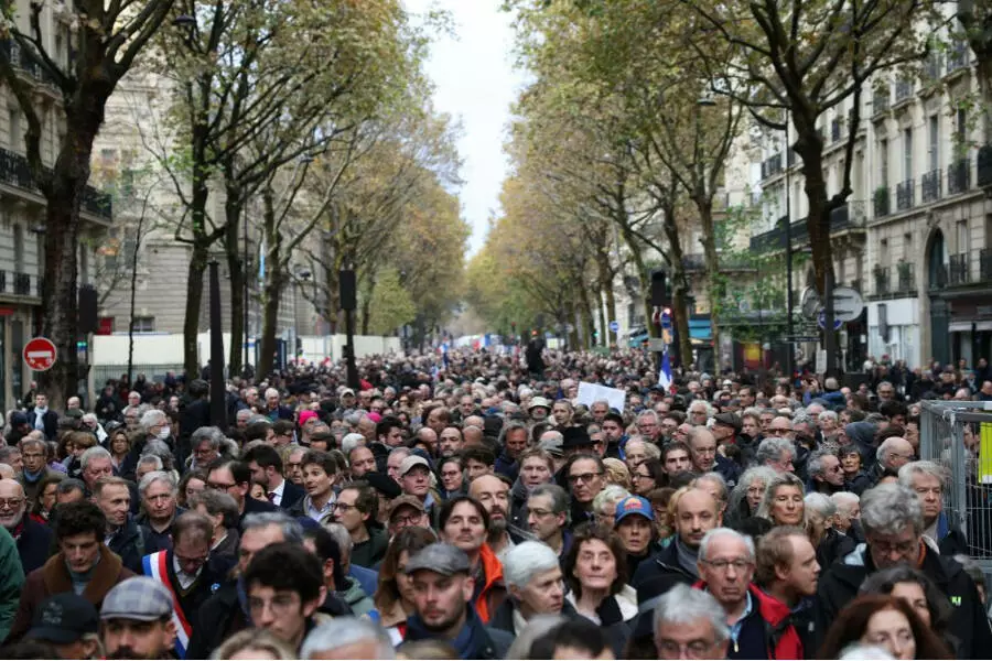 На выходных в крупнейших городах Европы прошли марши против антисемитизма