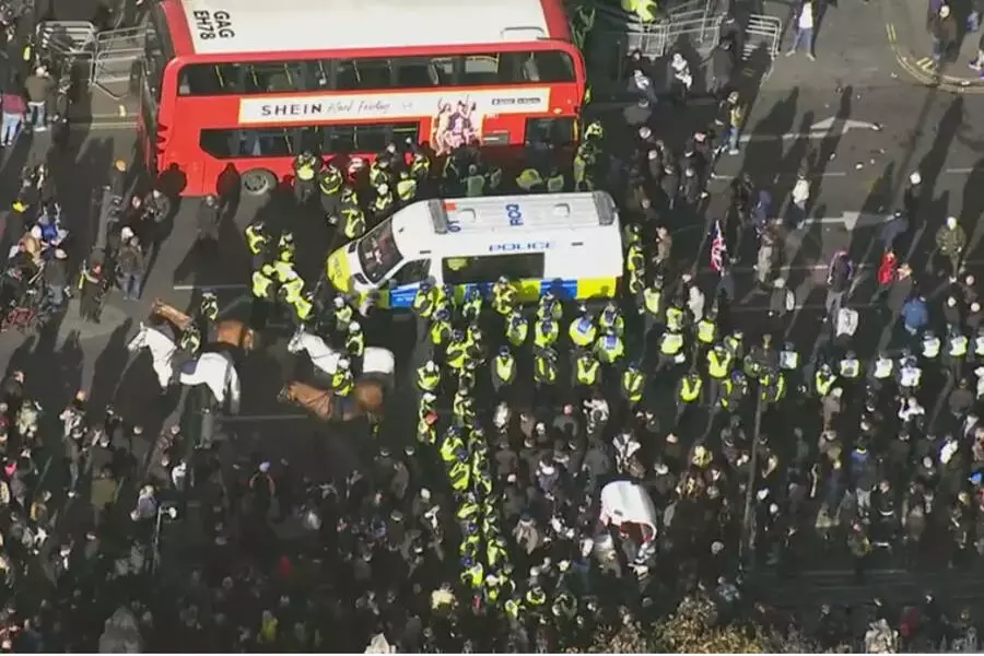 Новый пропалестинский марш  в Лондоне собрал около 300 000 человек