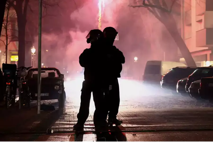 В канун Нового года полиция Берлина задержала более 300 человек