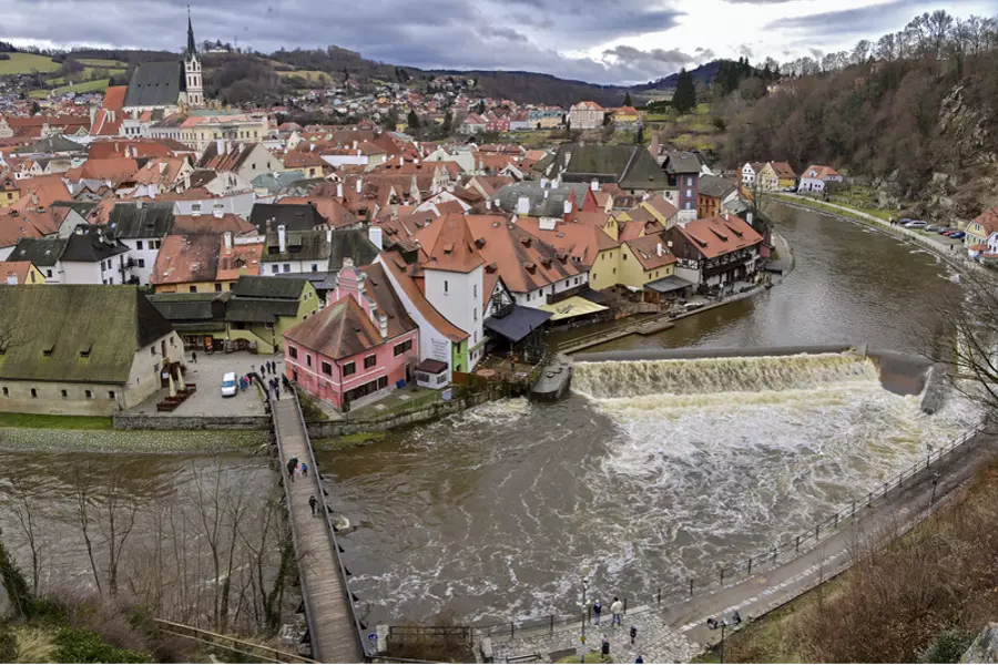 На Рождество в Чехии зафиксировано поднятие уровня воды в реках и перебои с электричеством