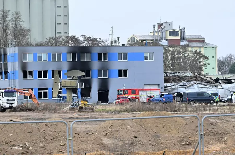 Поджог дронового склада: в Чехии задержаны иностранцы, дело о терроризме