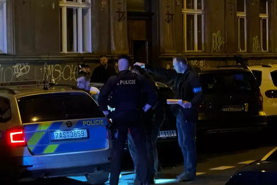 В центре Праги ссора между иностранцами закончилась поножовщиной