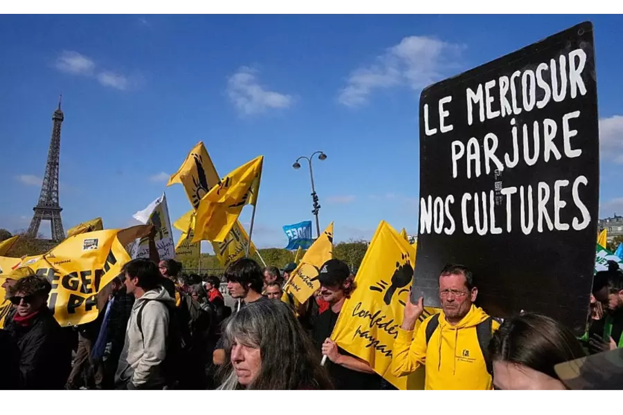 ЕС продвигает торговое соглашение с МЕРКОСУР, но Франция намерена бороться в Европарламенте