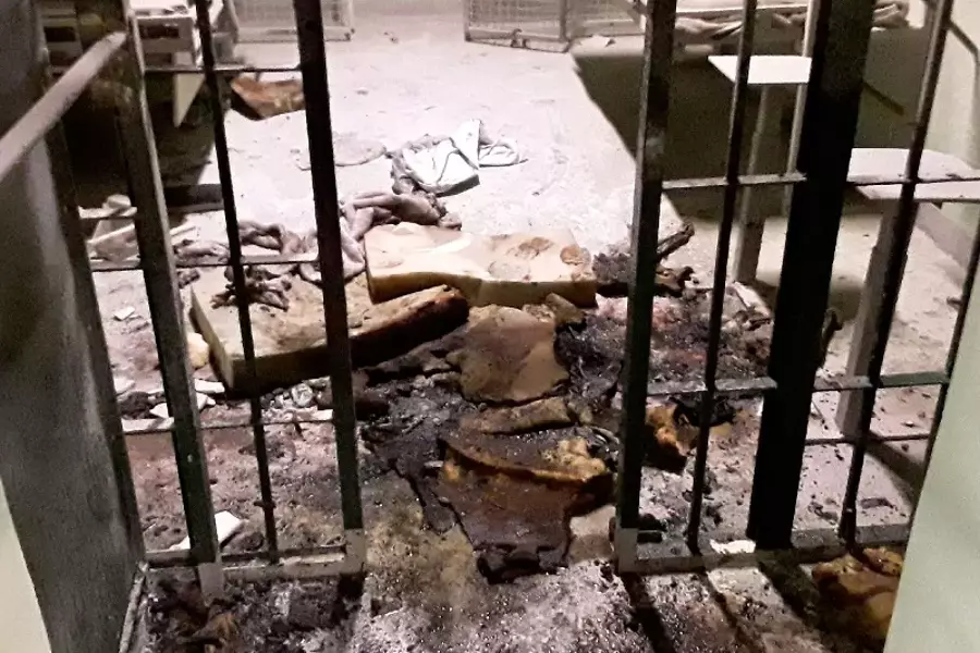 Осужденные в Соколовской тюрьме устроили пожар в камере