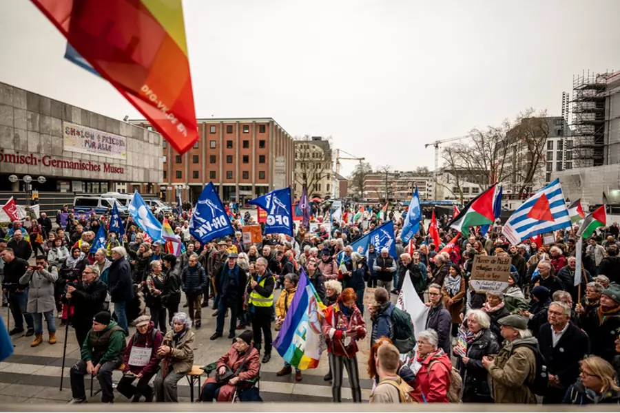 В субботу в Германии прошли традиционные пасхальные марши мира