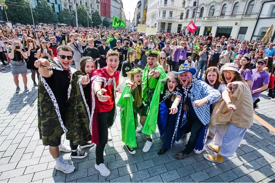 В Брно открылся ежегодный студенческий фестиваль Majáles
