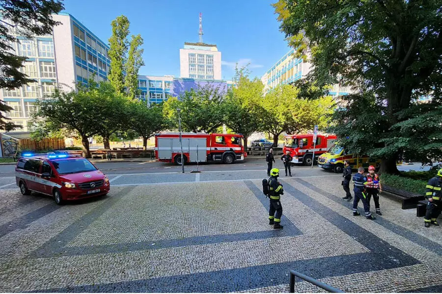 В Праге произошел пожар в университетской лаборатории
